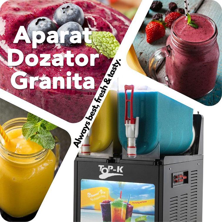 Aparatele de granita si limonada transforma vara intr-o experienta racoritoare si colorata