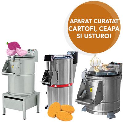 Masinile de curatat cartofi, ceapa si usturoi, vedetele bucatariei profesionale